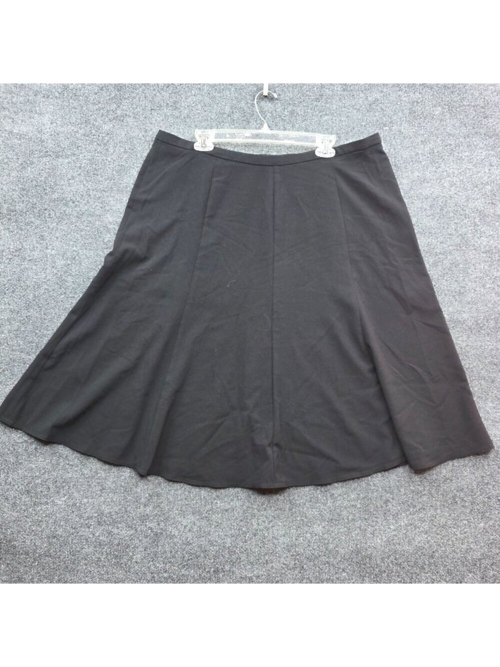 Kim Rogers A Line Midi Skirt 18 Black Flared Everyday Whimsygoth Grunge Fairy